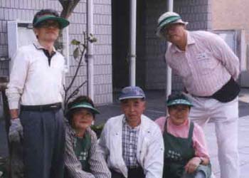 若宮大路に花を植える運動