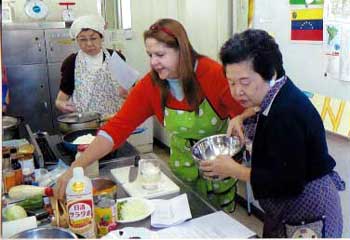 料理を通して国際理解ベネズエラ編