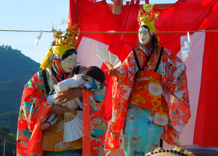 雄勝訪印神楽の復興支援（石巻市）